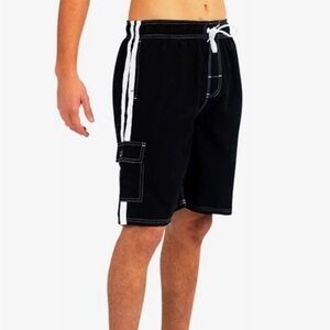 Norty Men's Swim Trunks Swimsuit - Slight IR Sz 4XL